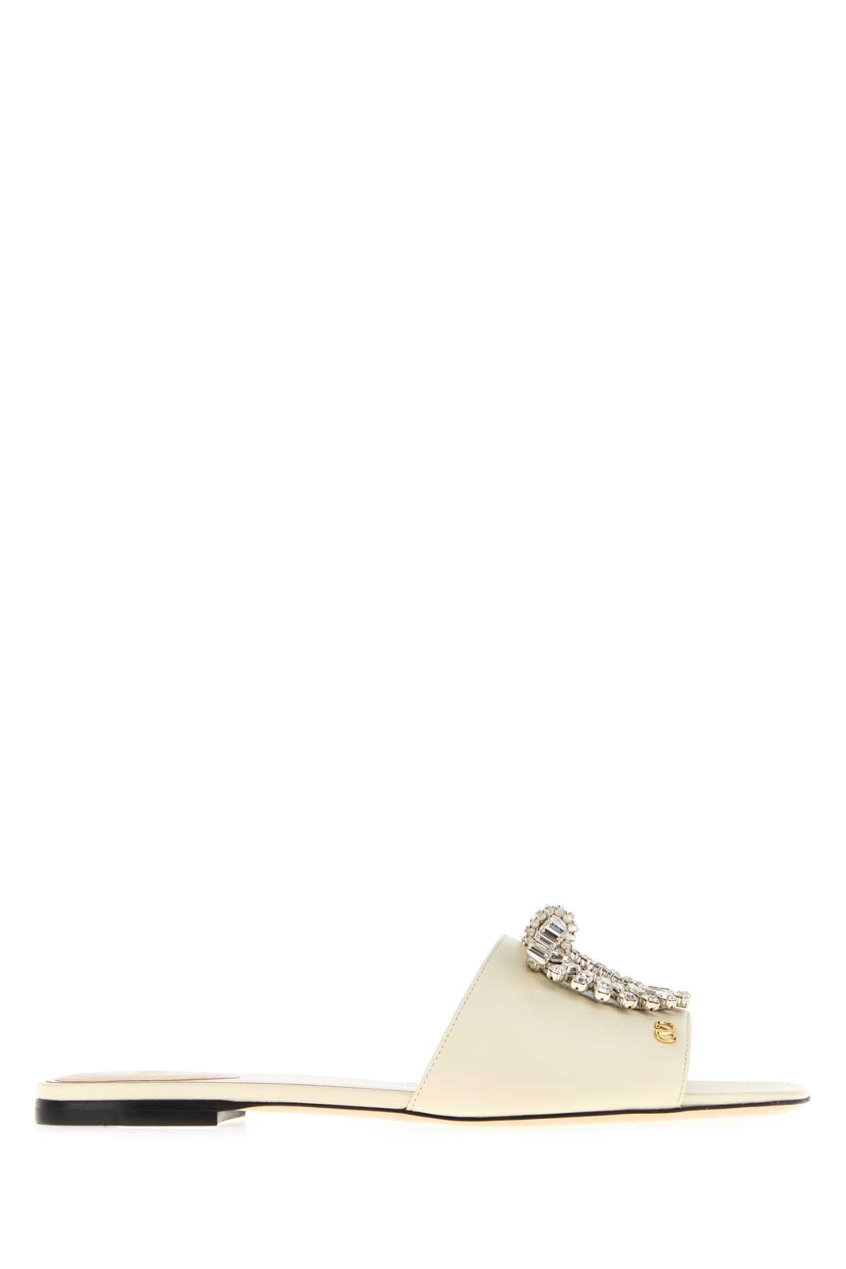 VALENTINO GARAVANI SLIDE | VALENTINO GARAVAN For Women Exterior: 100% Leather Interior: 100% Leather Sole: Leather