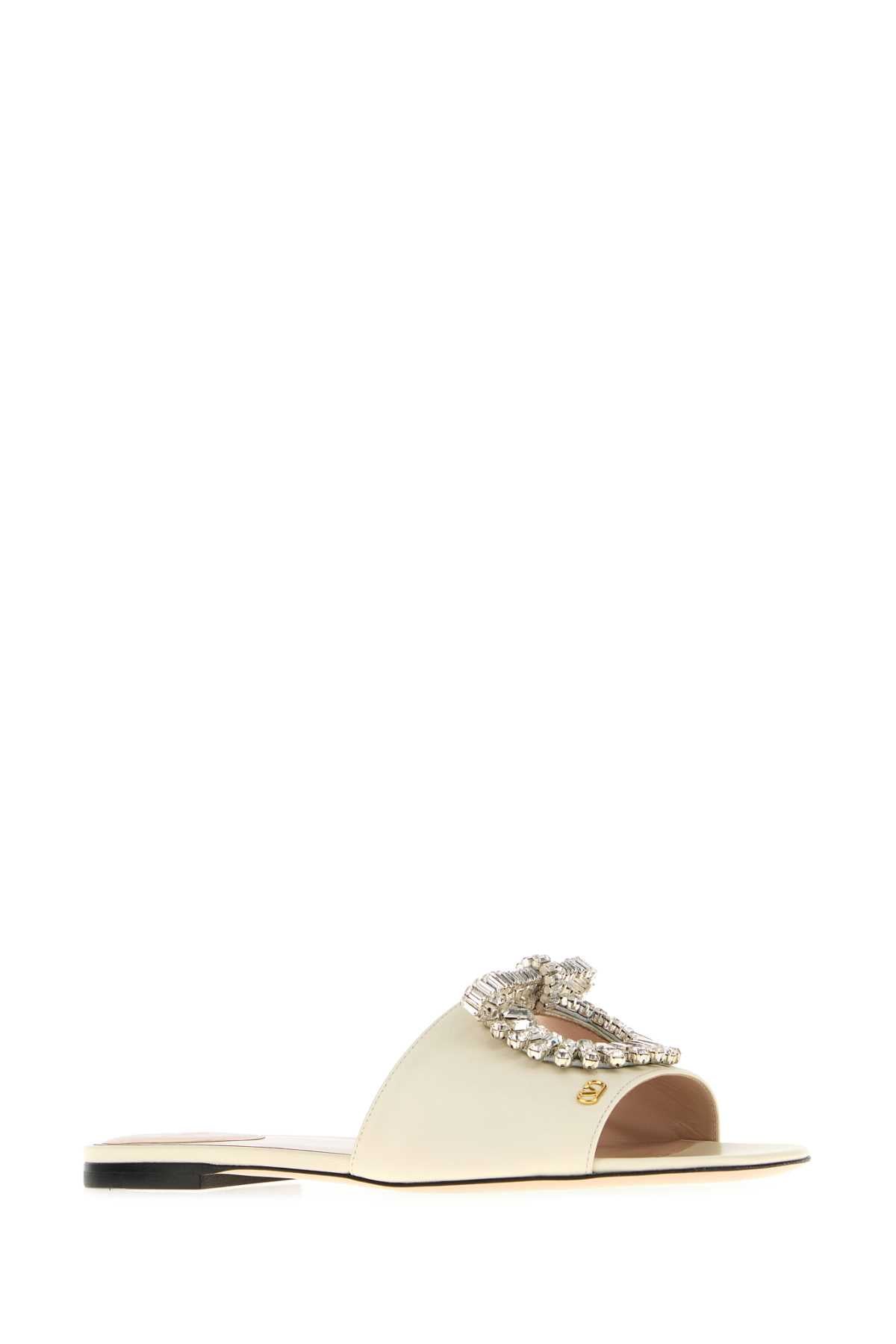 VALENTINO GARAVANI SLIDE | VALENTINO GARAVAN For Women Exterior: 100% Leather Interior: 100% Leather Sole: Leather