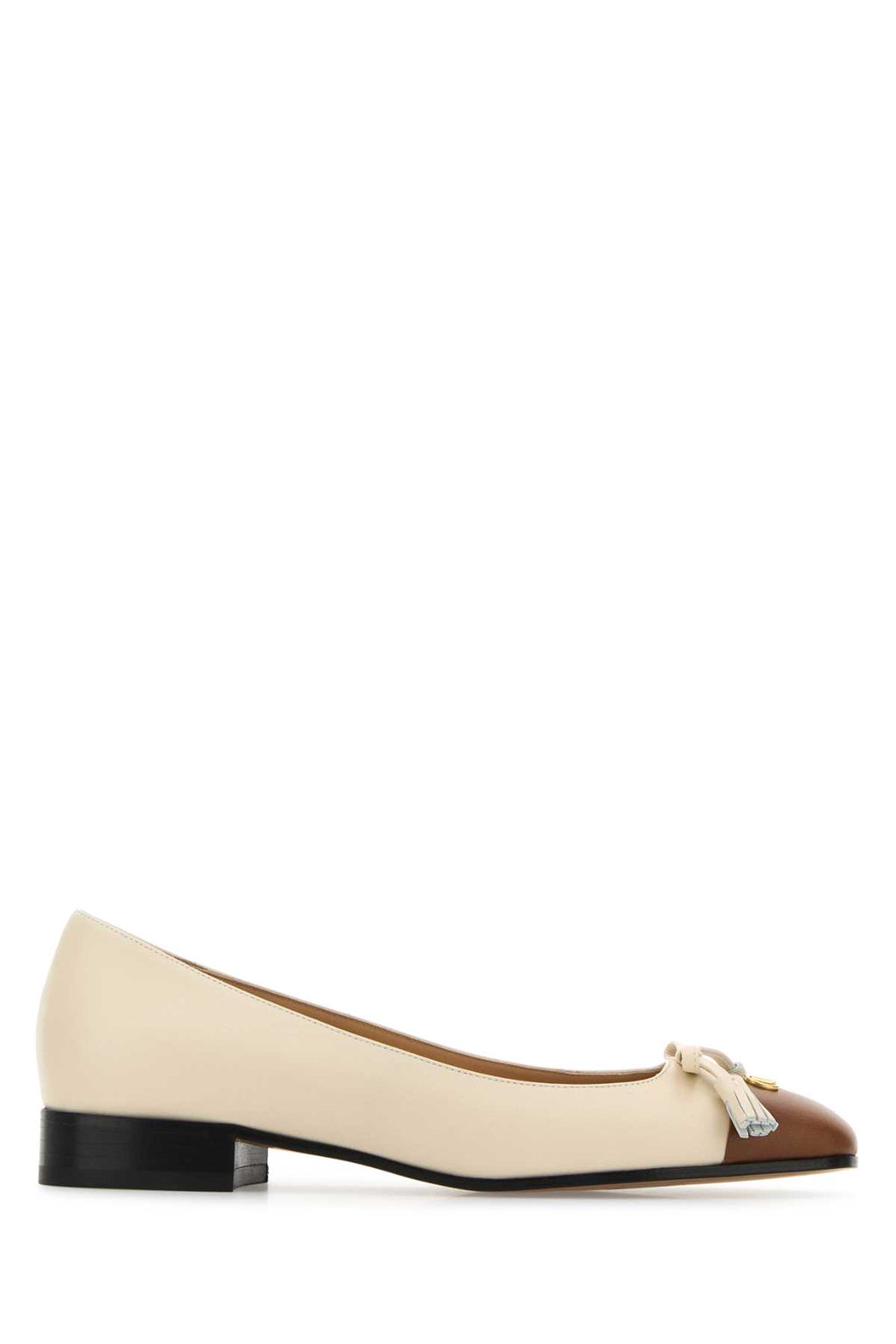 VALENTINO GARAVANI BALLERINA | VG VALET DU R For Women Exterior: 100% Leather Interior: 100% Leather Sole: Leather