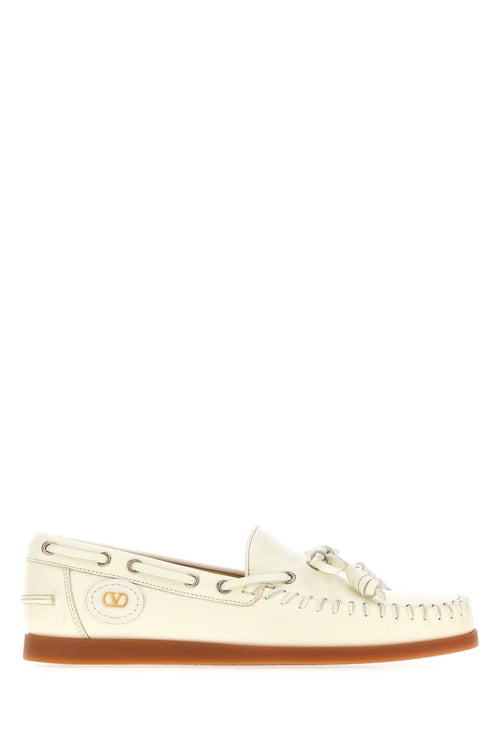 VALENTINO GARAVANI BOAT SHOE | VALENTINO GAR For Women Exterior: 100% Leather Interior: 100% Leather Sole: Rubber
