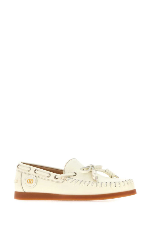 VALENTINO GARAVANI BOAT SHOE | VALENTINO GAR For Women Exterior: 100% Leather Interior: 100% Leather Sole: Rubber