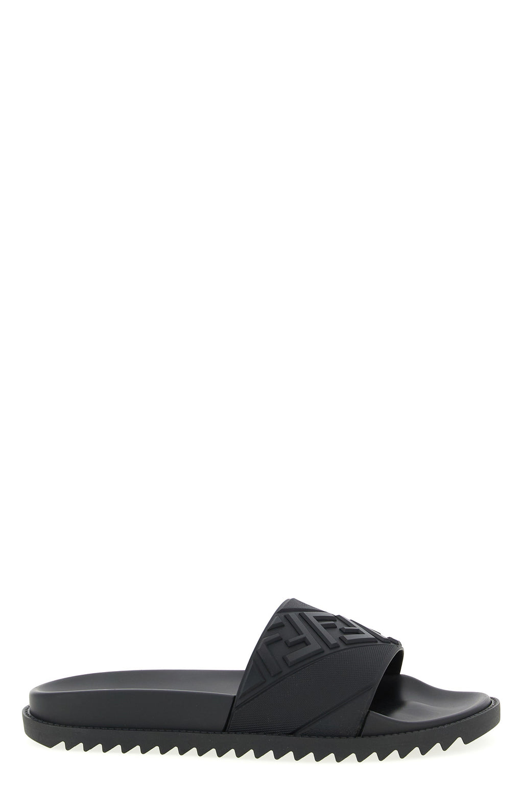 FENDI Logo band slides For Men 100% Polyurethane