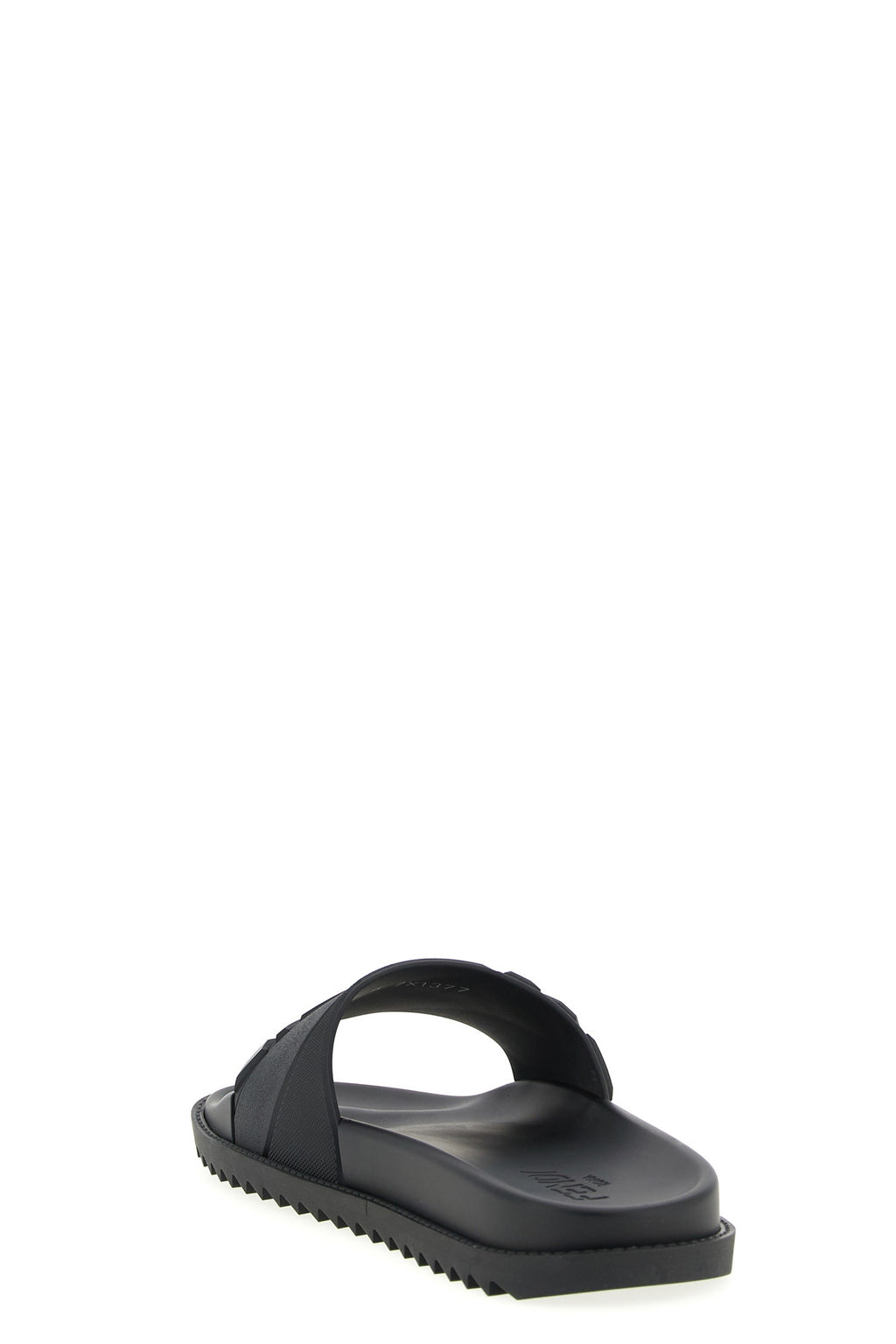 FENDI Logo band slides For Men 100% Polyurethane