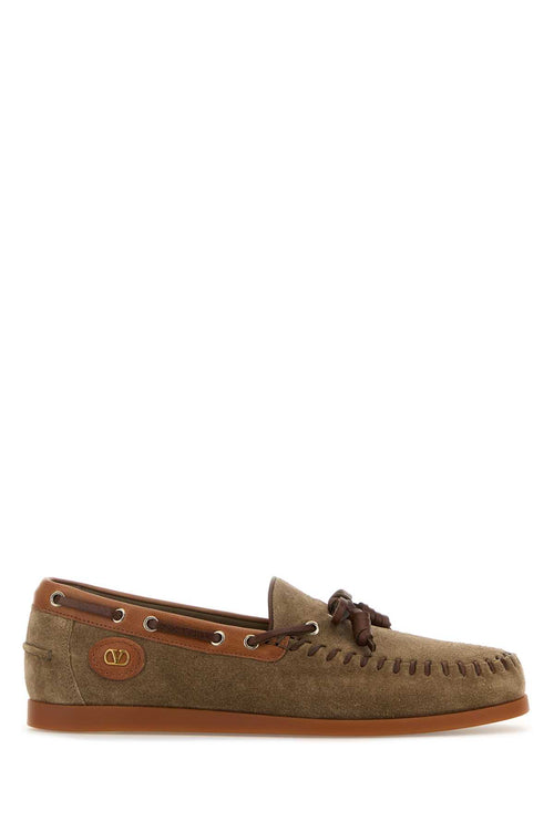 VALENTINO GARAVANI BOAT SHOE | VALENTINO GAR For Men Exterior: 100% Suede Interior: 100% Leather Sole: Rubber