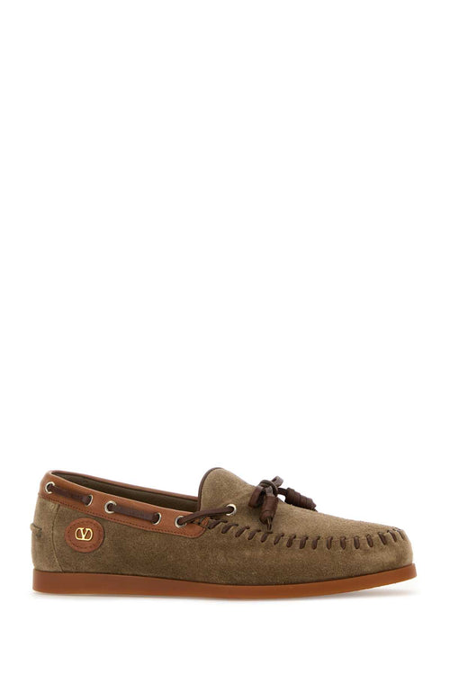 VALENTINO GARAVANI BOAT SHOE | VALENTINO GAR For Men Exterior: 100% Suede Interior: 100% Leather Sole: Rubber