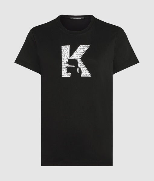 K/Ikonik Karl Logo T-Shirt