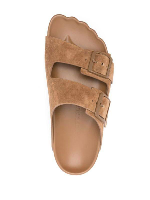 Molded Suede Slides