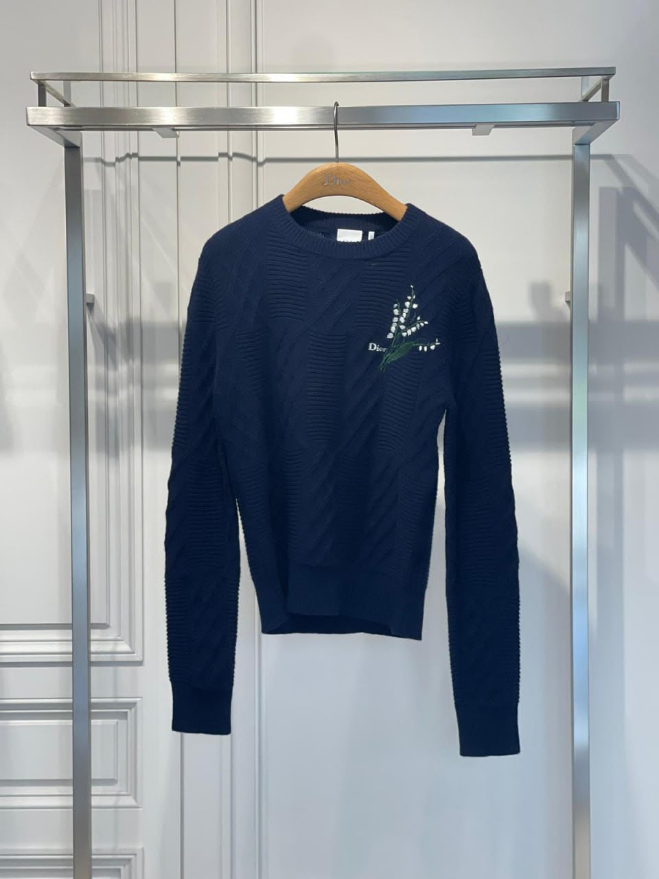 Lily of the Valley Embroidered Sweater