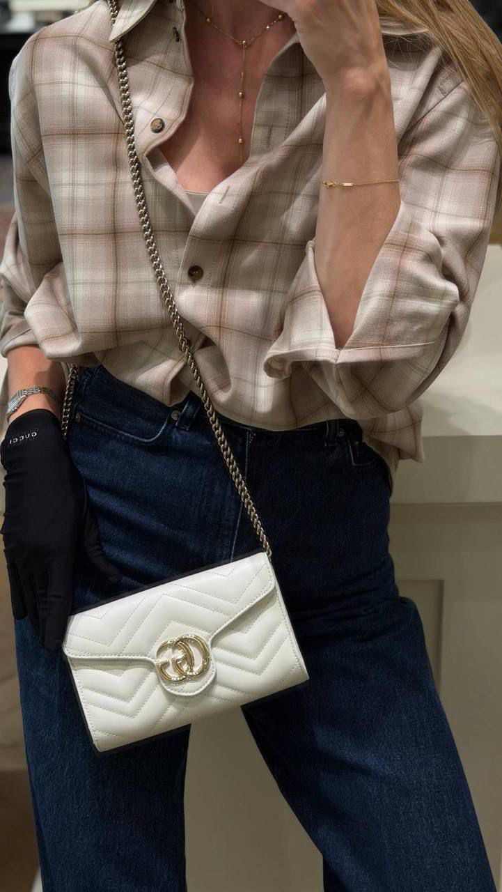 GG Marmont chain wallet