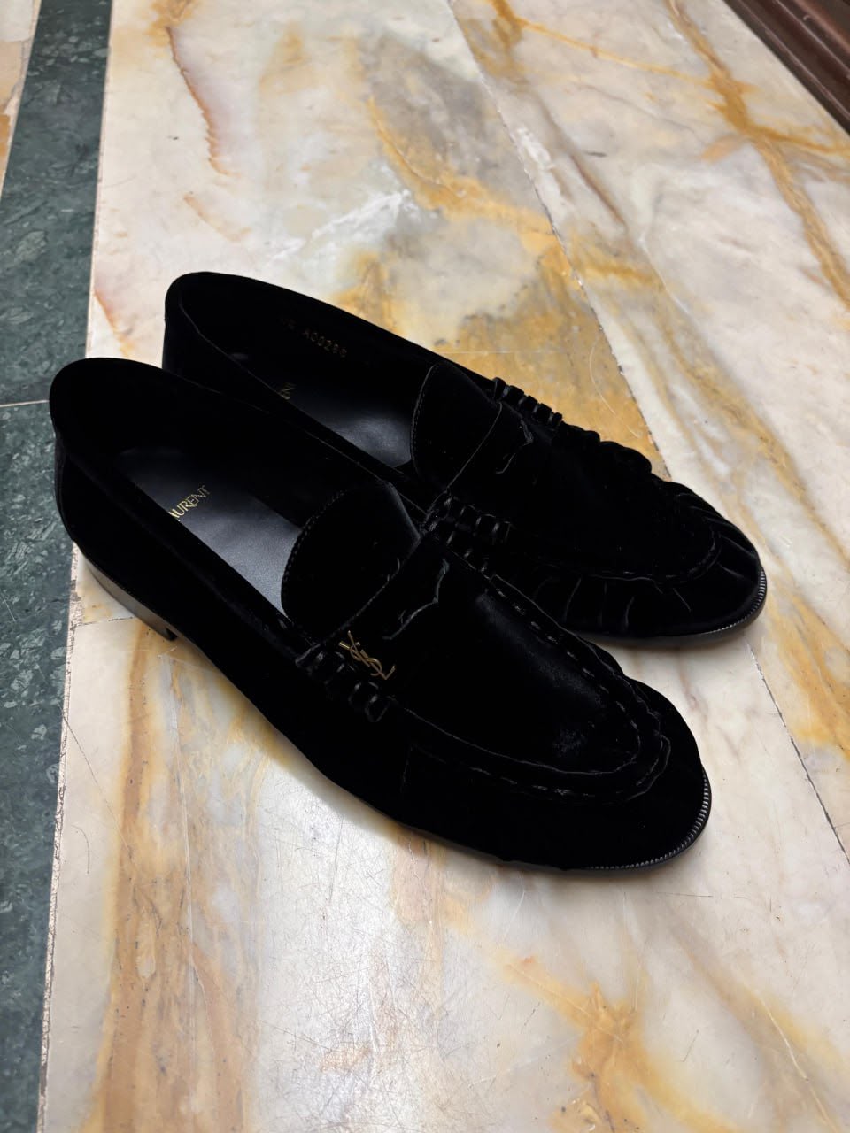 Le Loafer Penny Loafers in Velvet