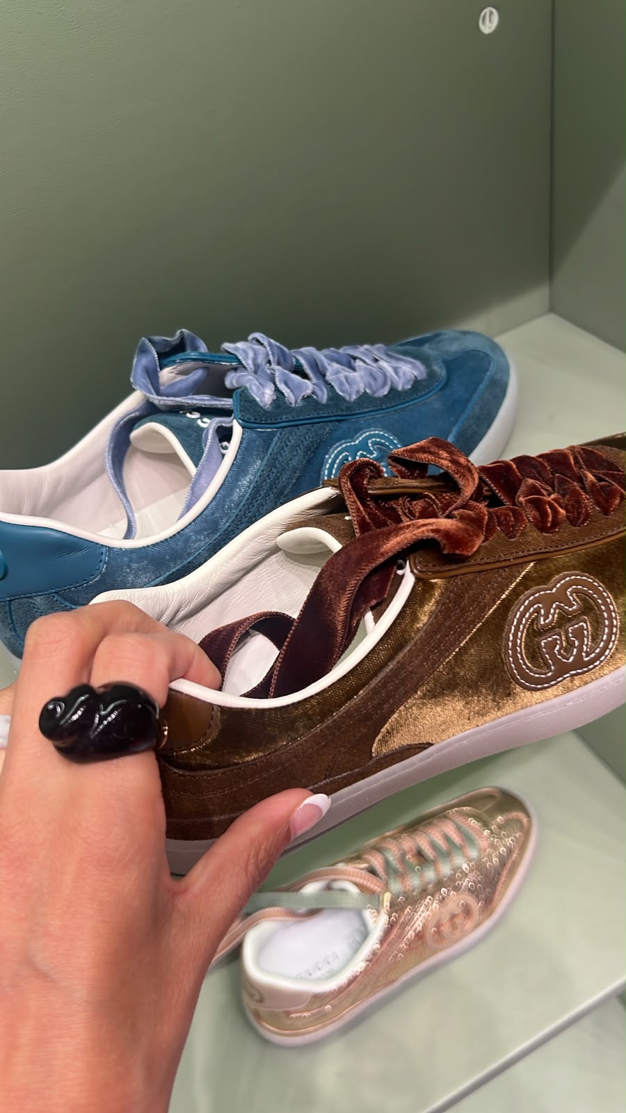 Tennis 1977 Velvet Sneaker