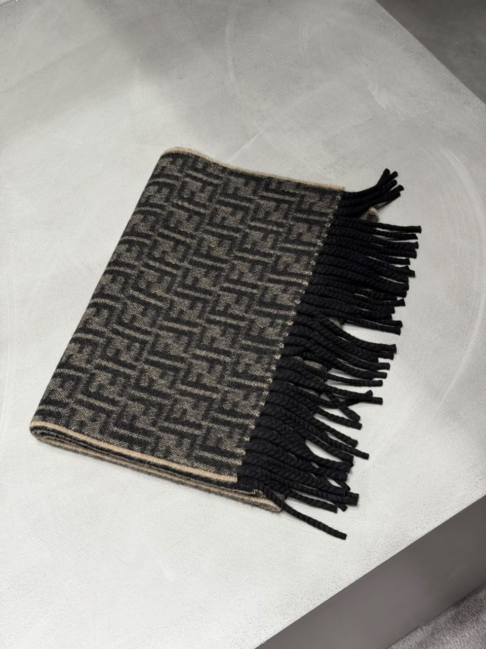 FF Logo Wool Scarf