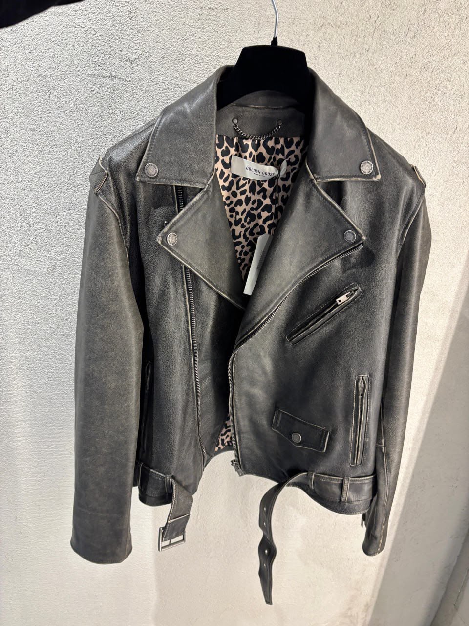 Leather Biker Jacket