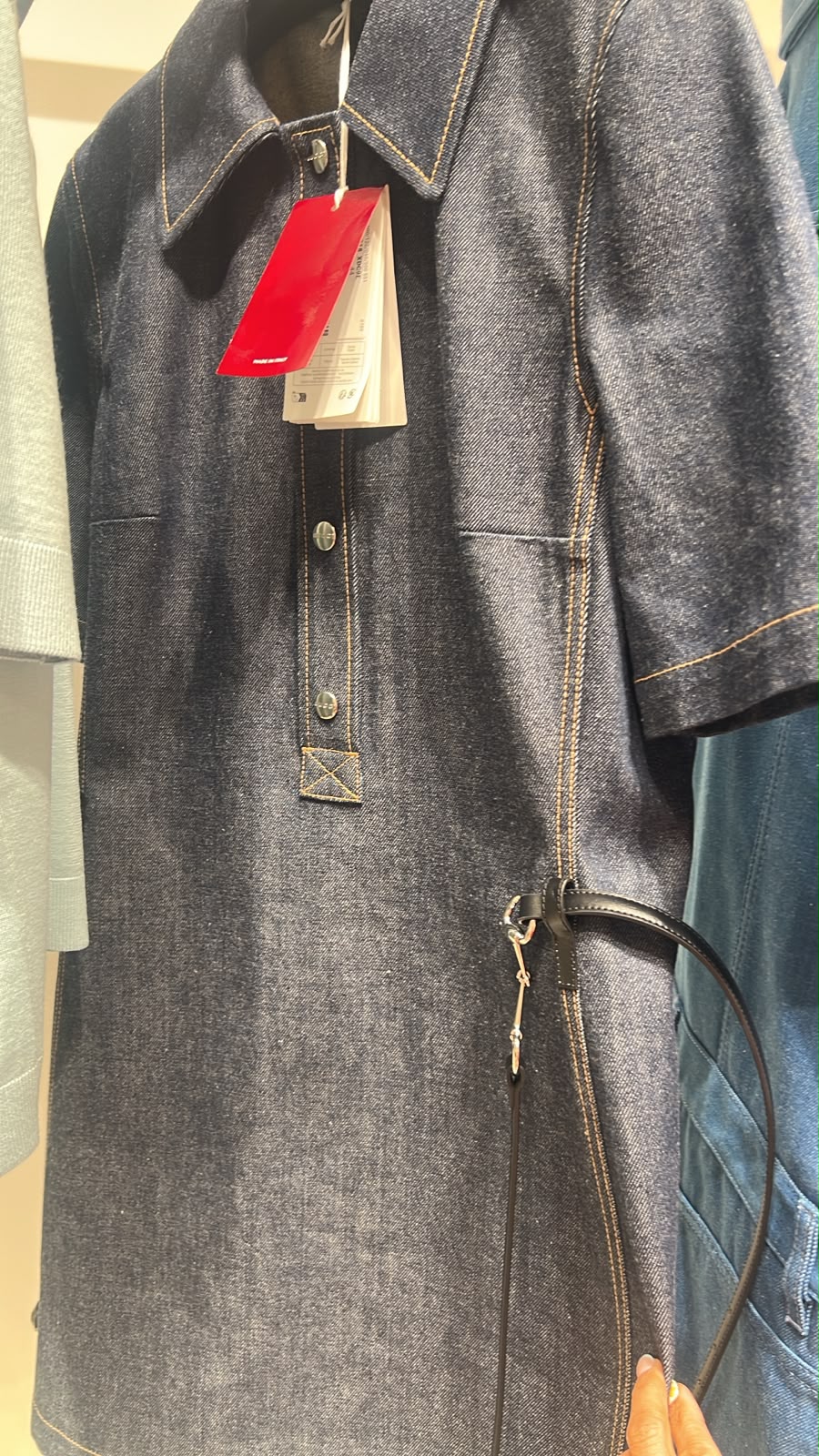 Denim Shirt Dress