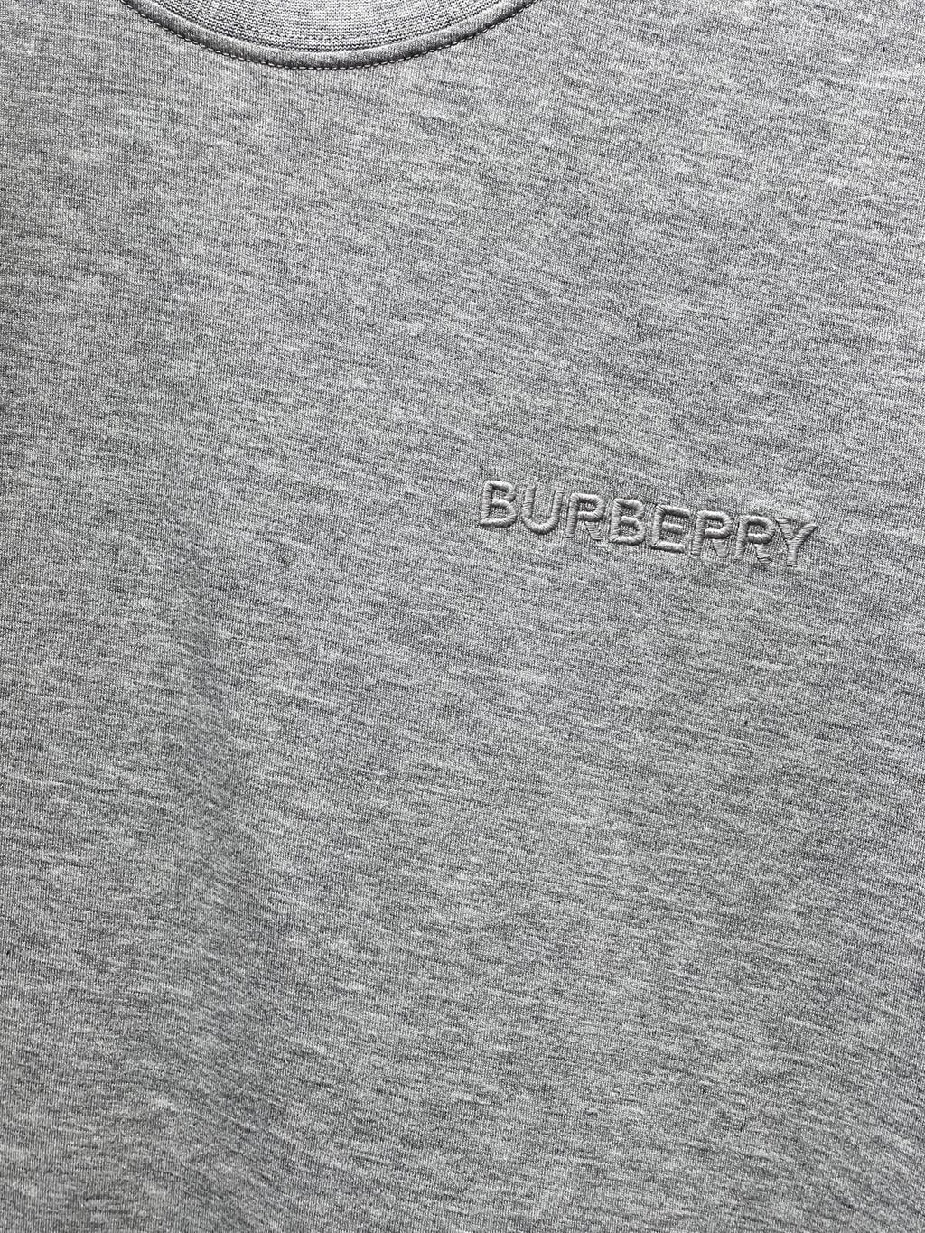 Embroidered Logo Cotton T-shirt