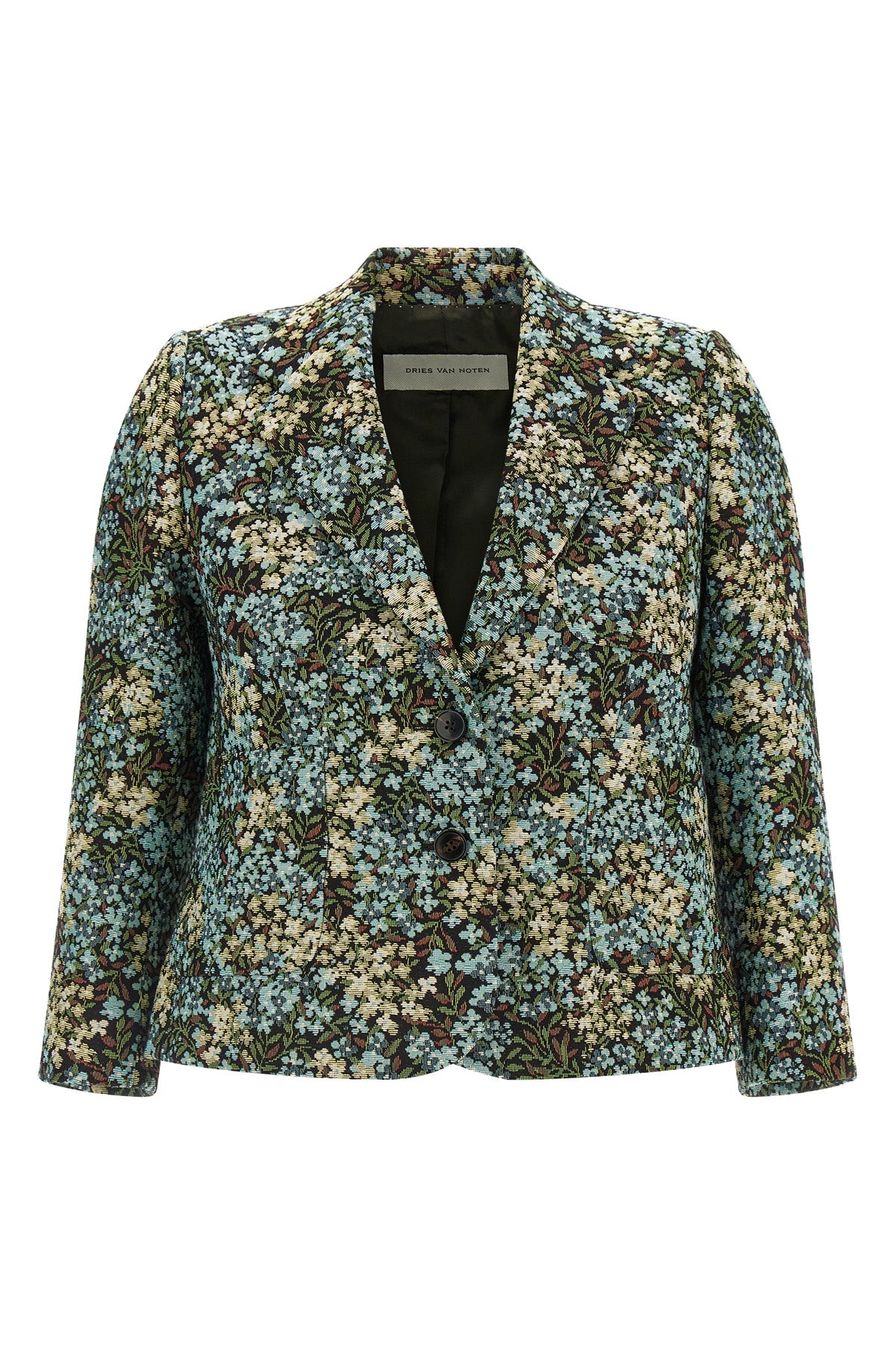 'Bamis' floral jacquard blazer