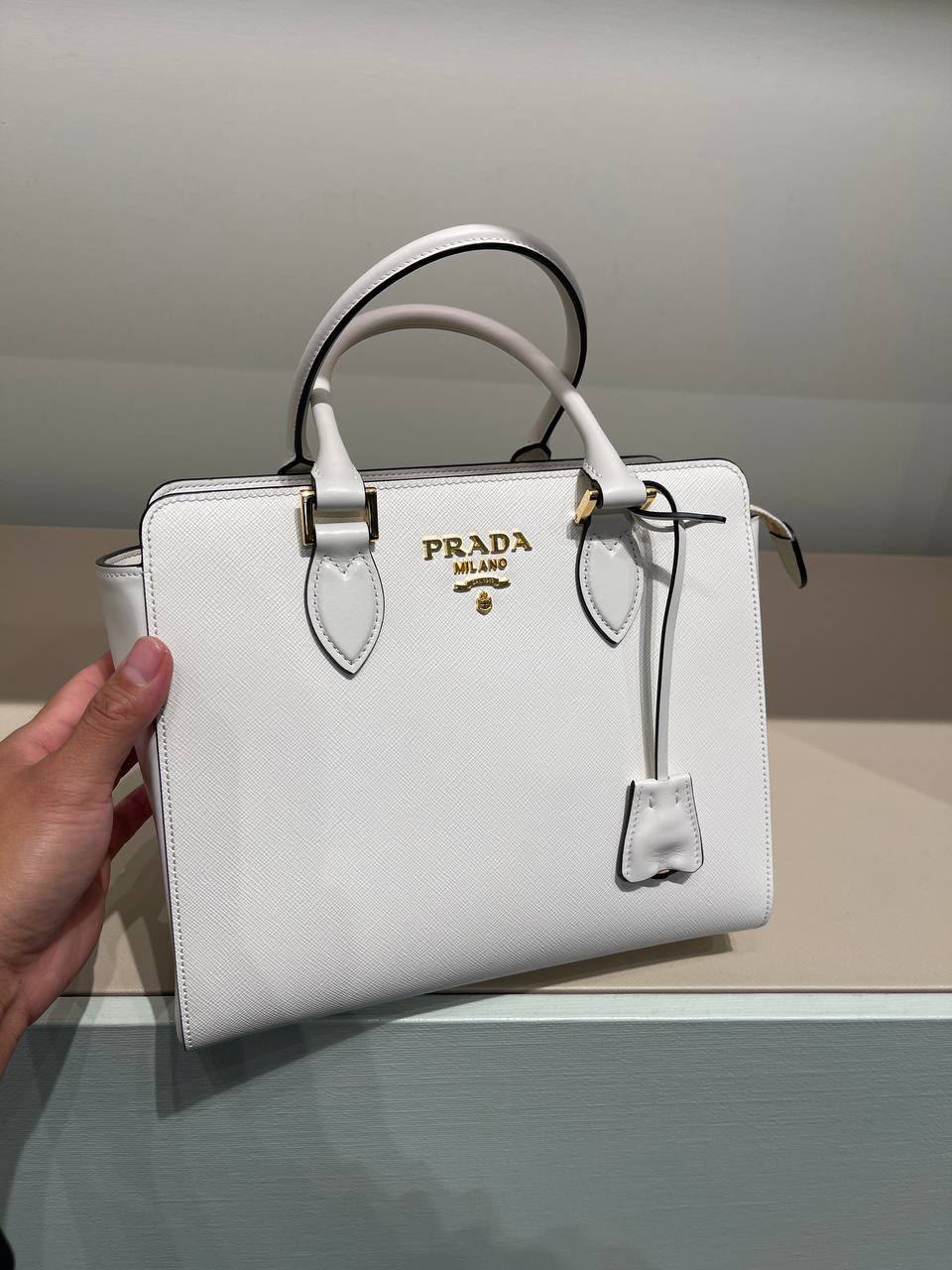 Galleria Saffiano Leather Small Bag