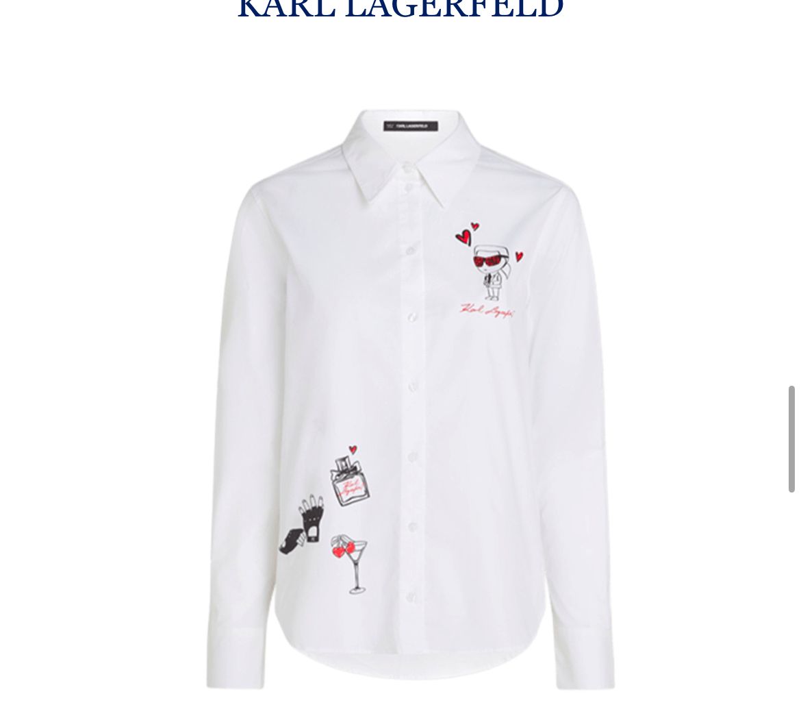 Ikonik Embroidered Poplin Shirt