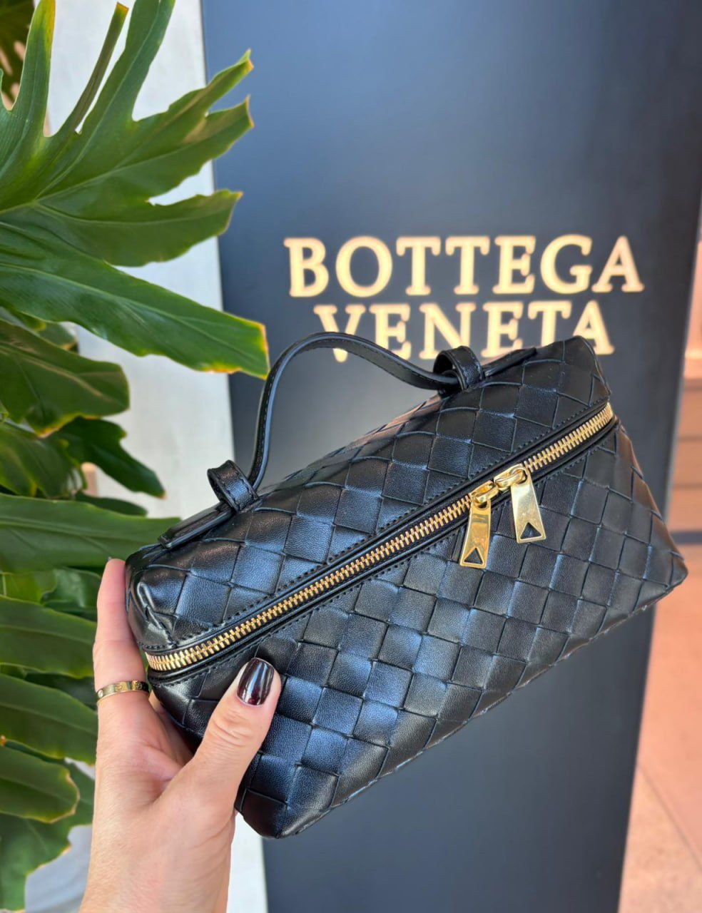 Intrecciato Vanity Case