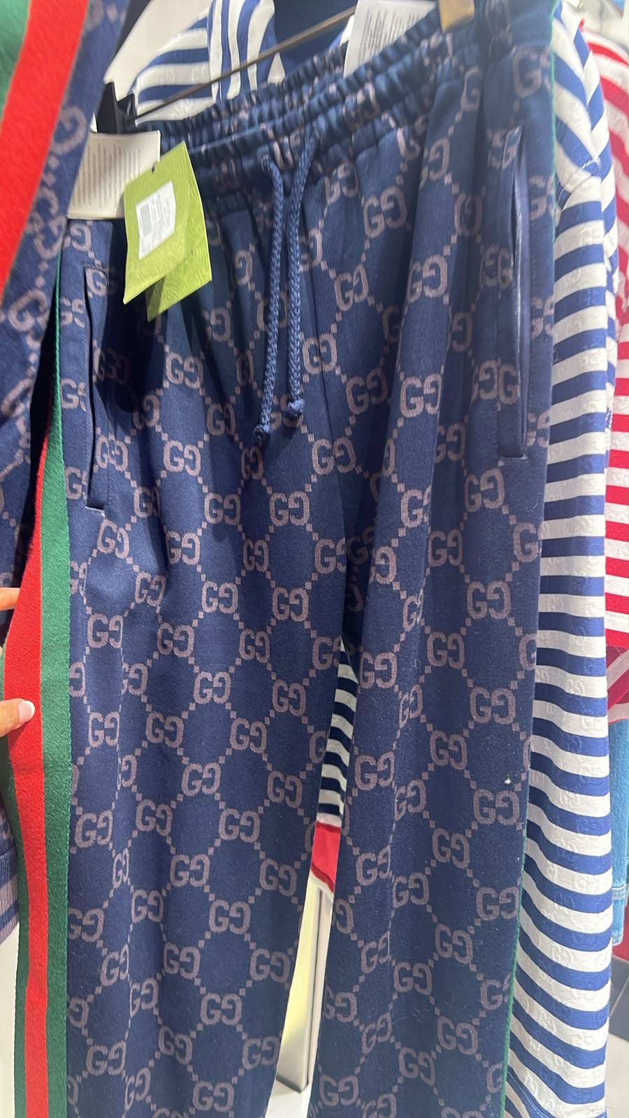 GG Supreme Jersey Jogging Pants