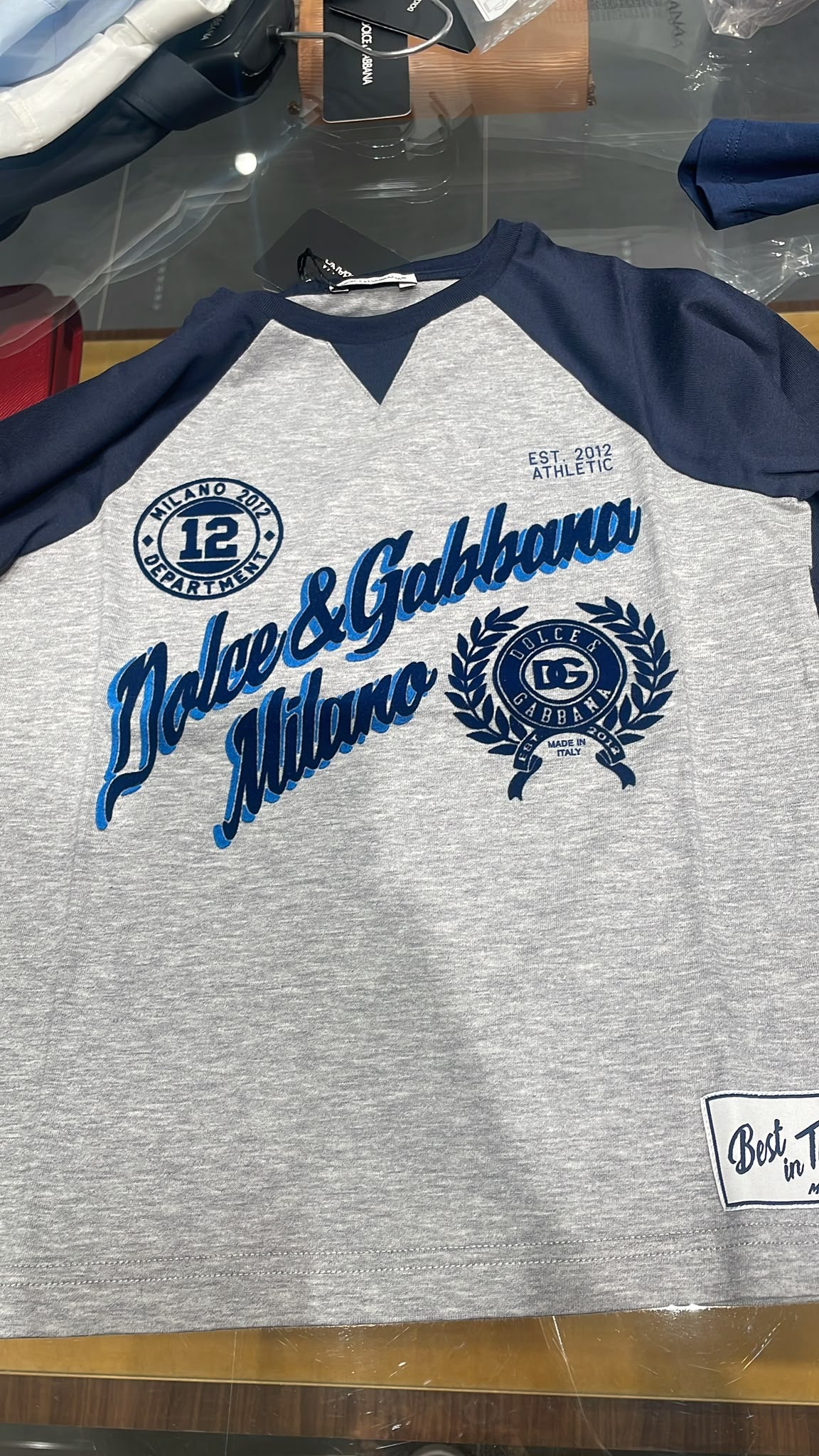 Milano Athletic Raglan T-Shirt