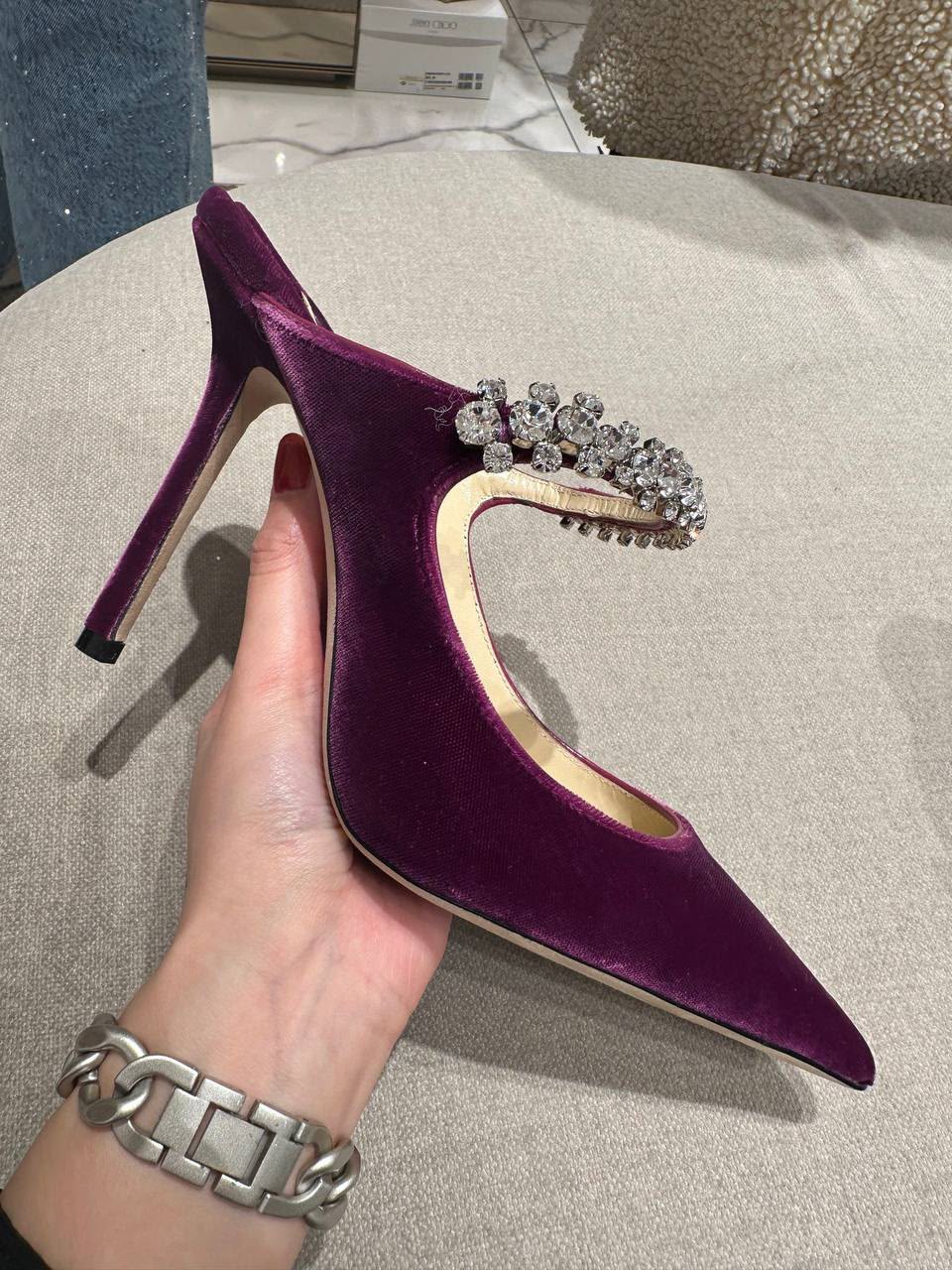 Bing 100 Velvet Mules