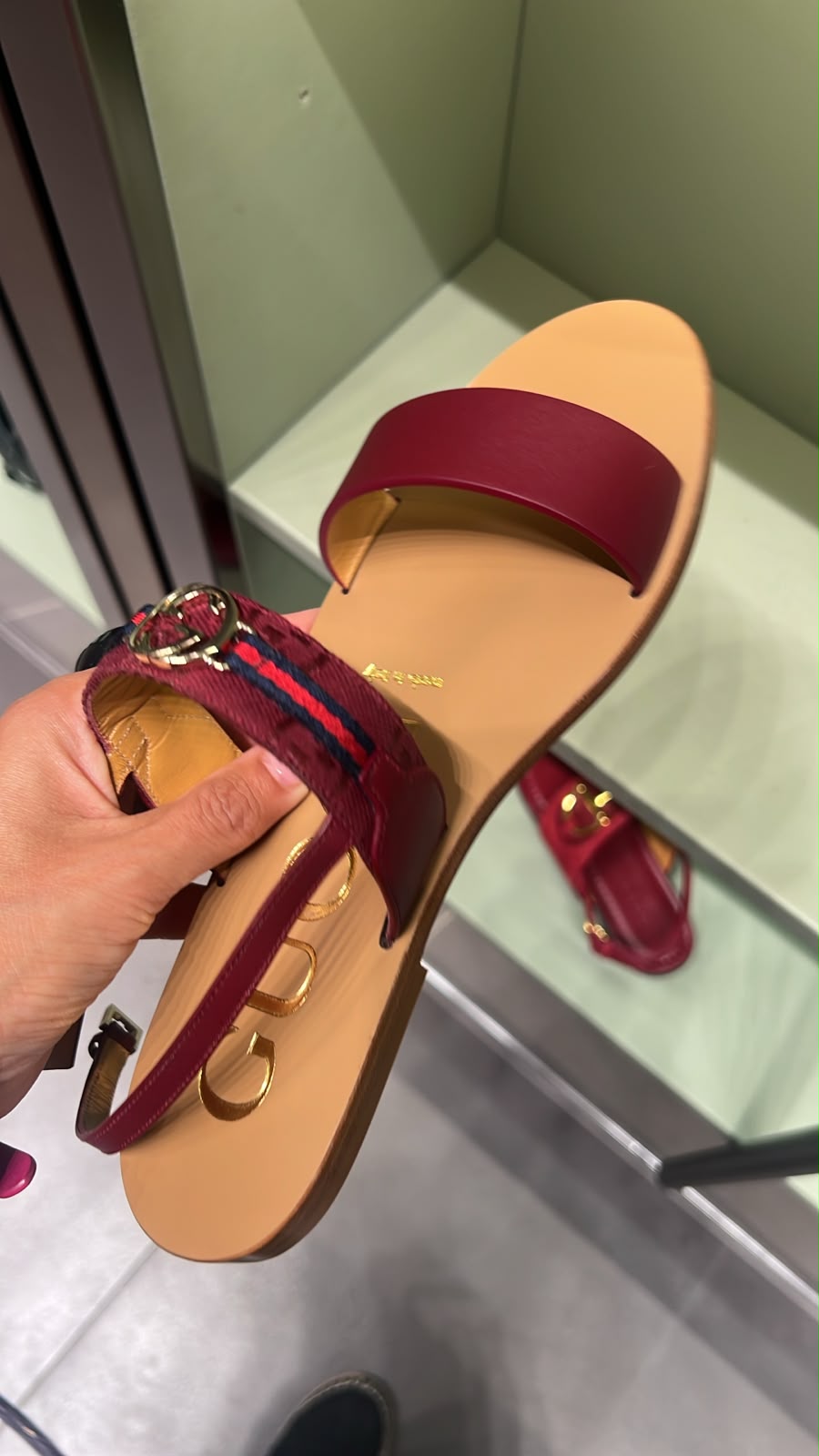 Web Slingback Sandal