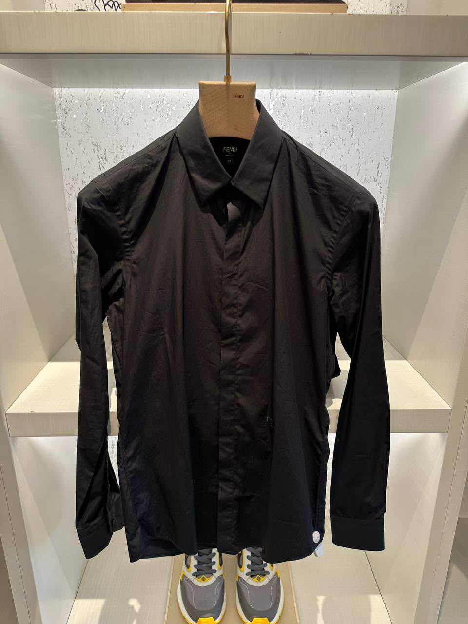Black Cotton Shirt
