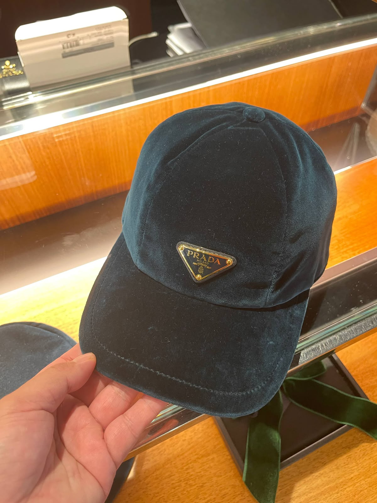 Velvet Baseball Cap
