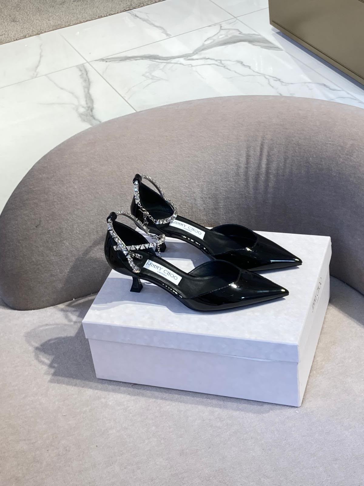 Bing 65 Patent Leather Mules