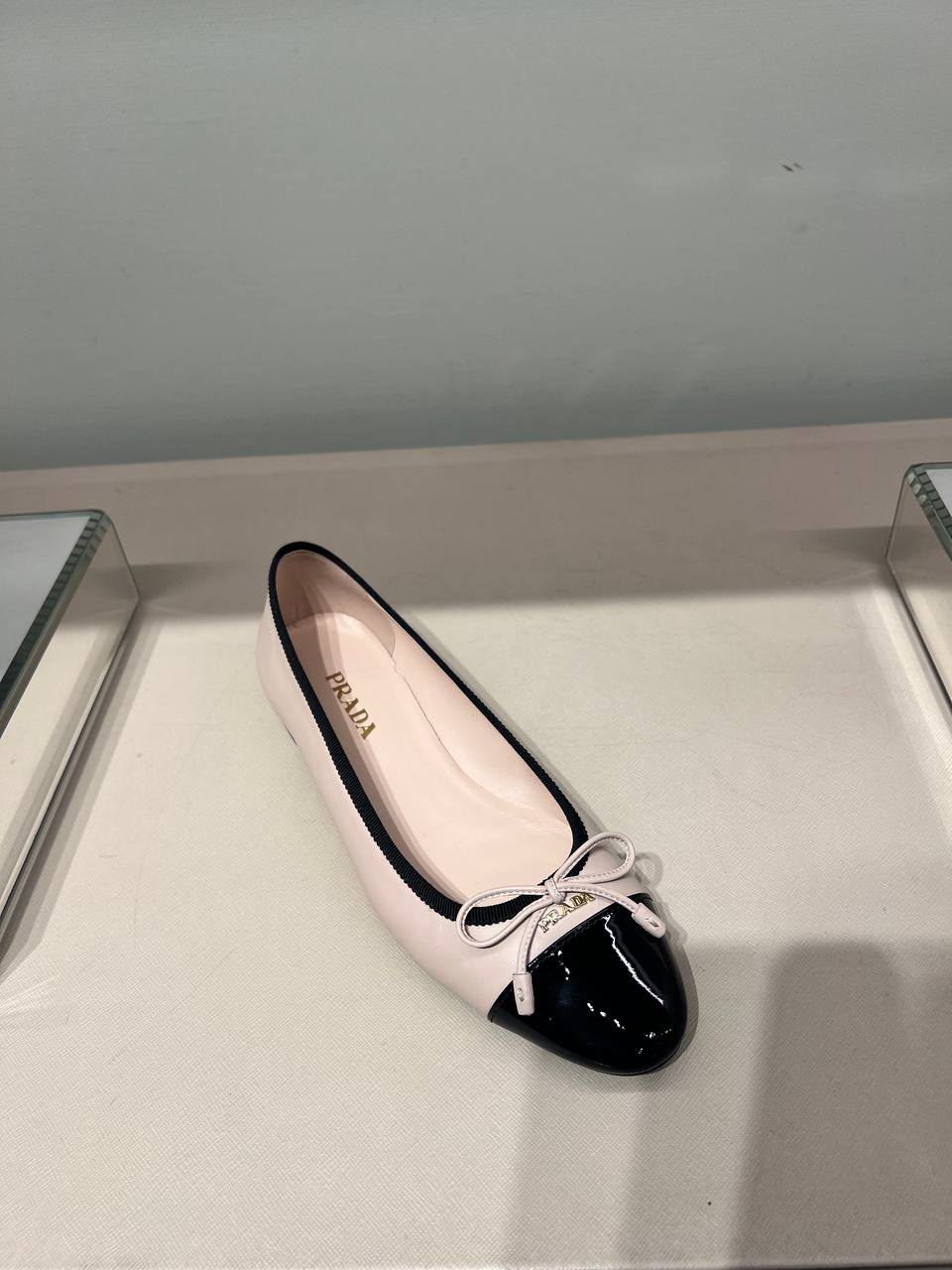 Patent leather ballet flats