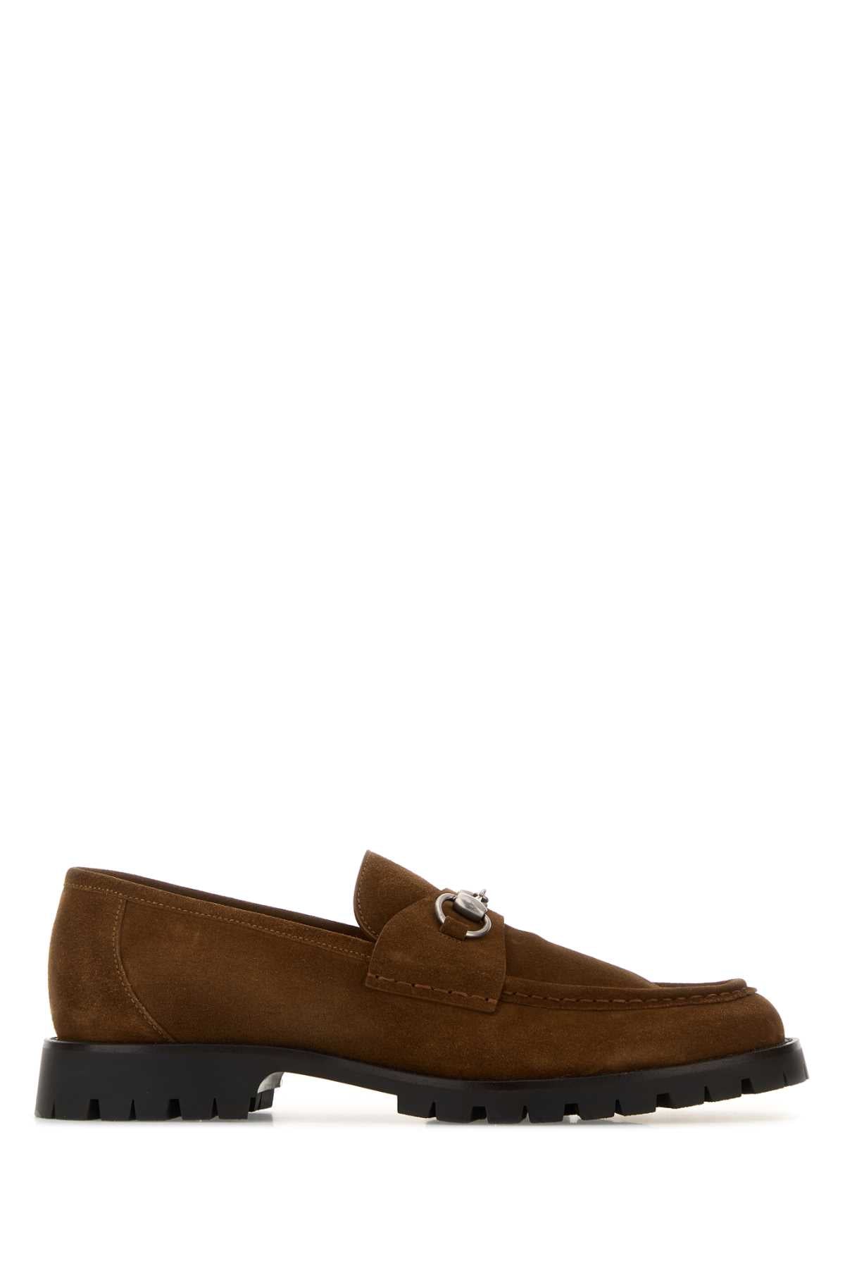 GUCCI MOCASSINO For Men Exterior: 100% Suede Interior: 100% Leather Sole: Rubber
