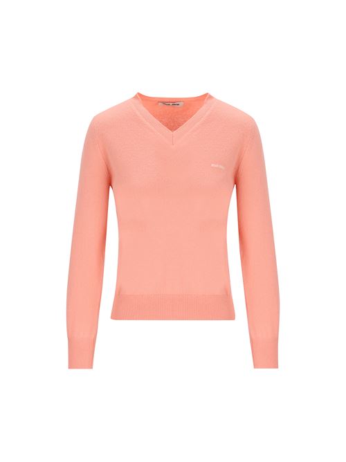 Maglione in Lana Vergine con Scollo a V