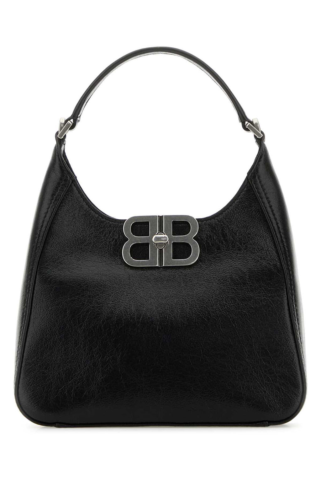BALENCIAGA BB SOFT HOBO S For Women Exteiror: 100% Lamb Lining: 100% Fabric Finishing: Silver metal