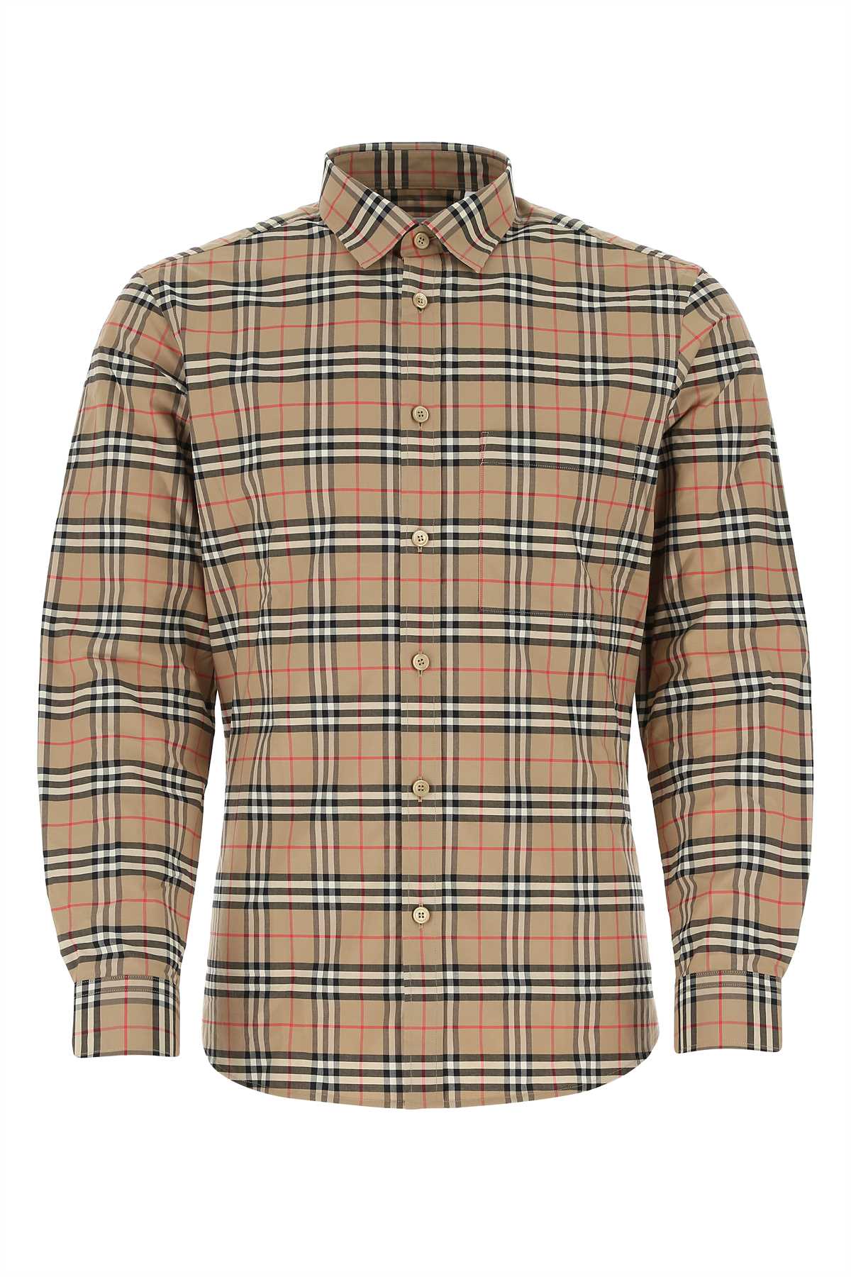 BURBERRY CAMICIA For Men 95%COTTON 05%ELASTANE