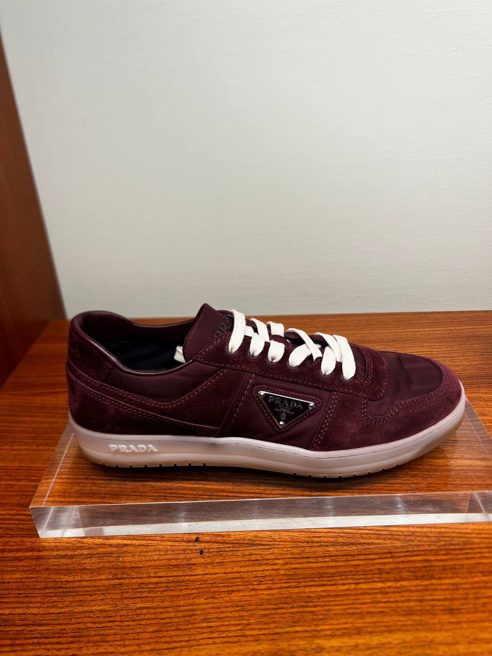 Suede and Re-Nylon Sneakers