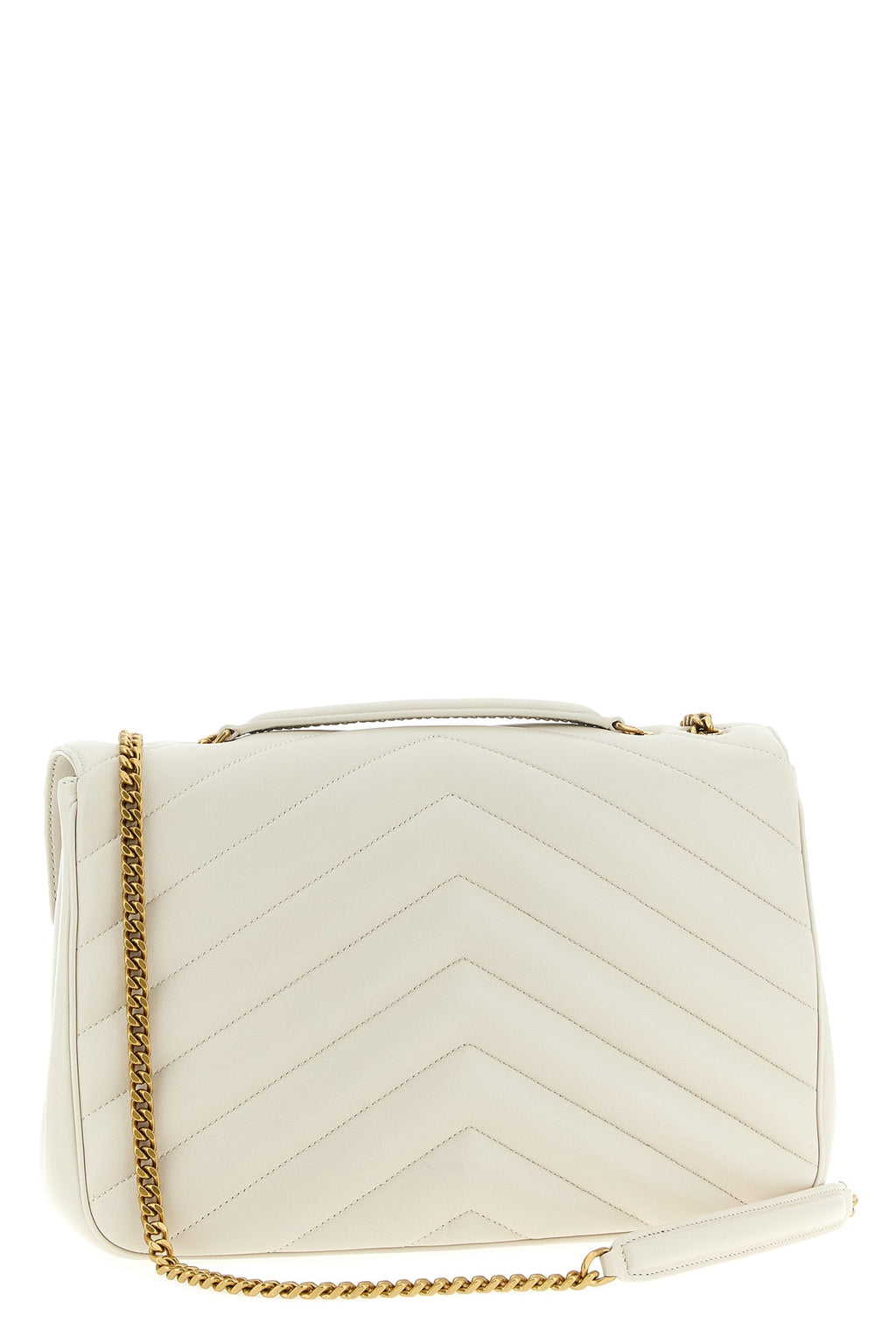 SAINT LAURENT 'Loulou' large shoulder bag For Women 100% lamb leather (Ovis Aries)