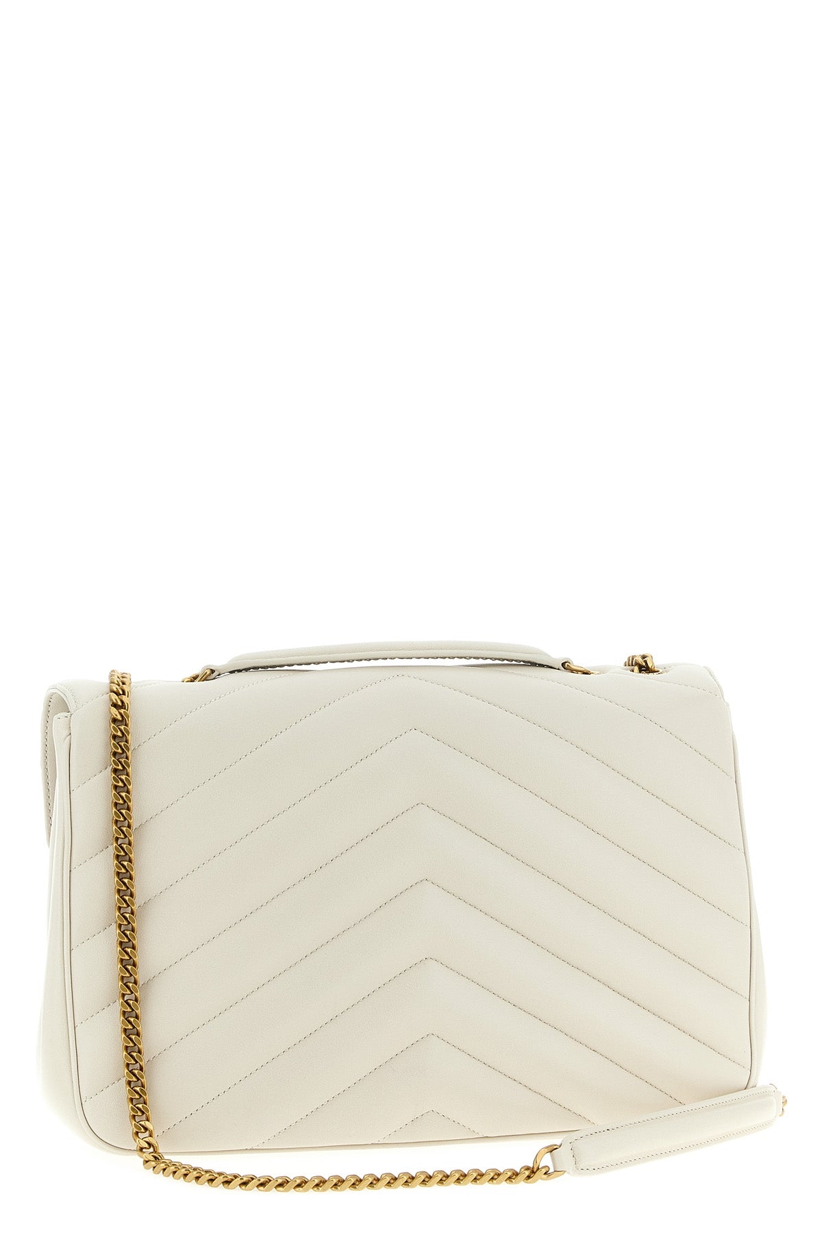 SAINT LAURENT 'Loulou' large shoulder bag For Women 100% lamb leather (Ovis Aries)
