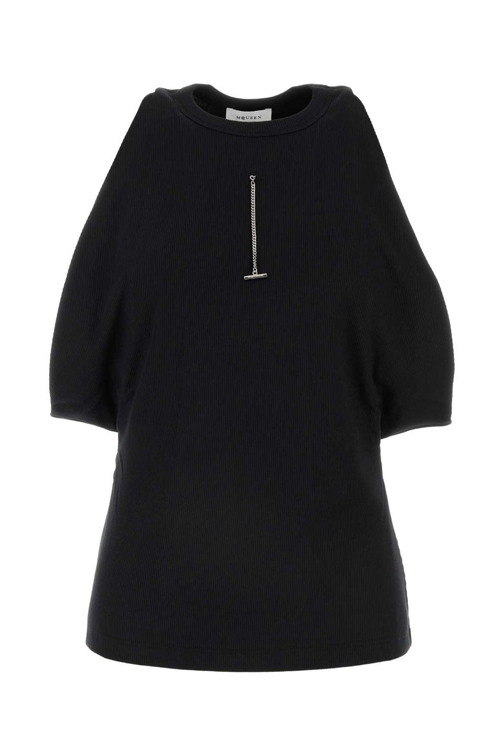 ALEXANDER MCQUEEN CUT AND SEW For Women Exterior: 97% Cotton 3% Elastane