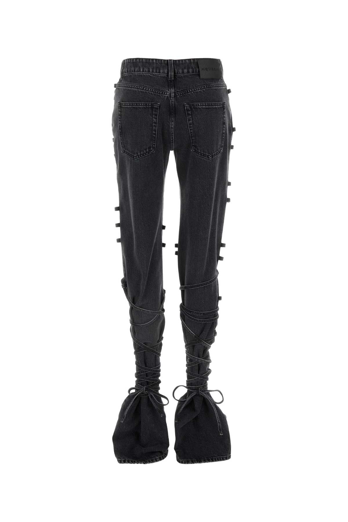 ALEXANDER MCQUEEN DENIM TROUSERS*3