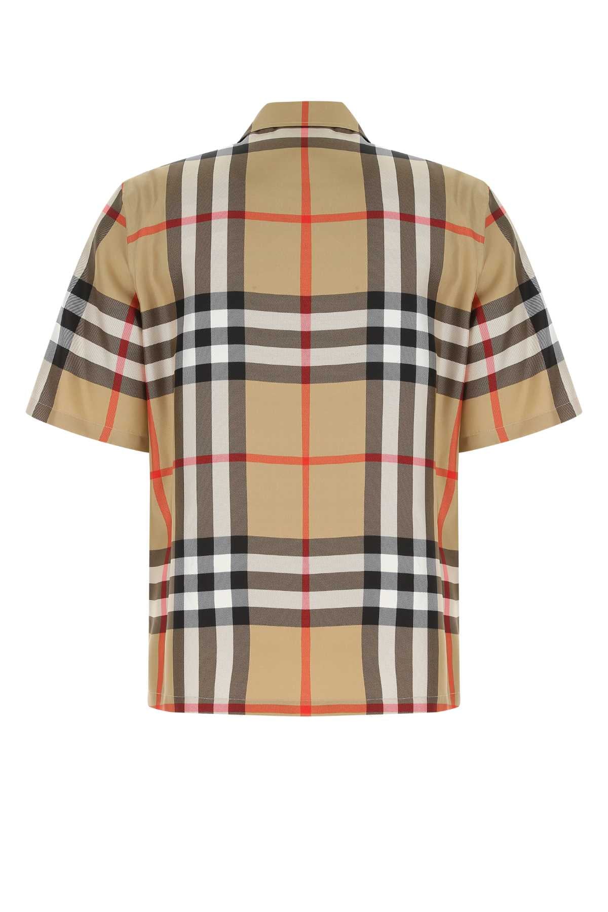 BURBERRY CAMICIA For Men Exterior: 100% Silk