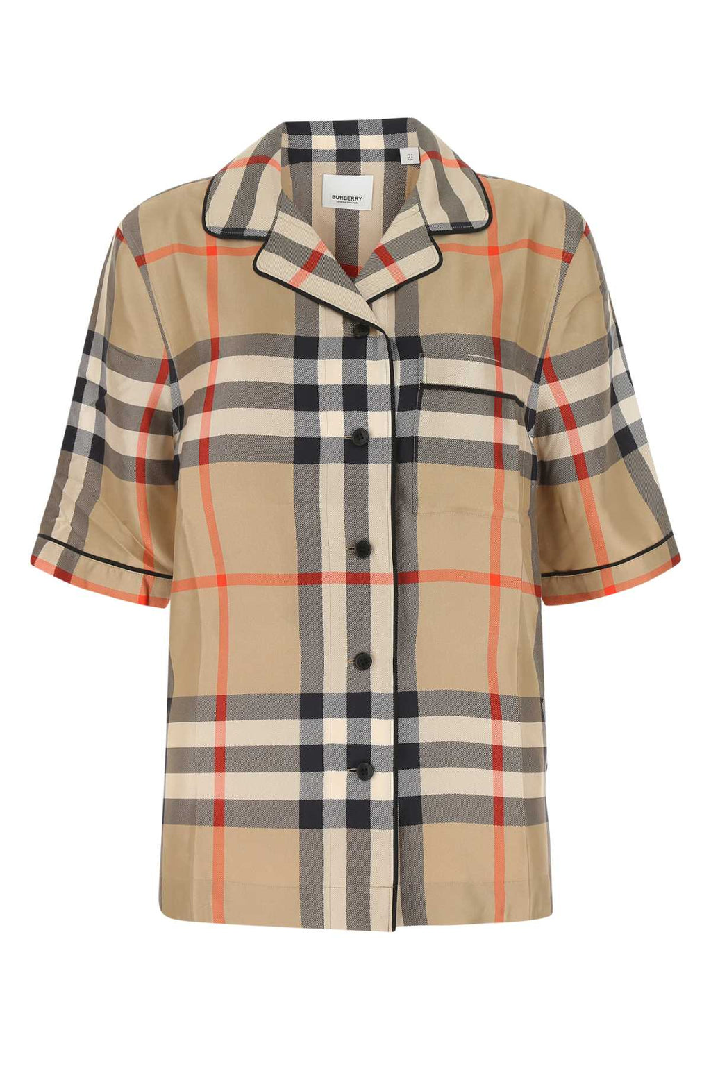 BURBERRY CAMICIA For Women Exterior: 100% Silk