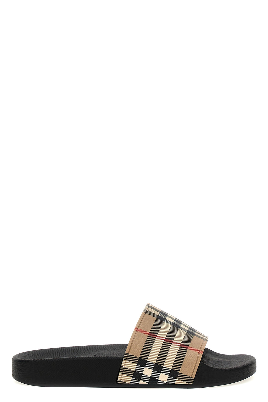 BURBERRY Slide check For Women 100% Polyurethane