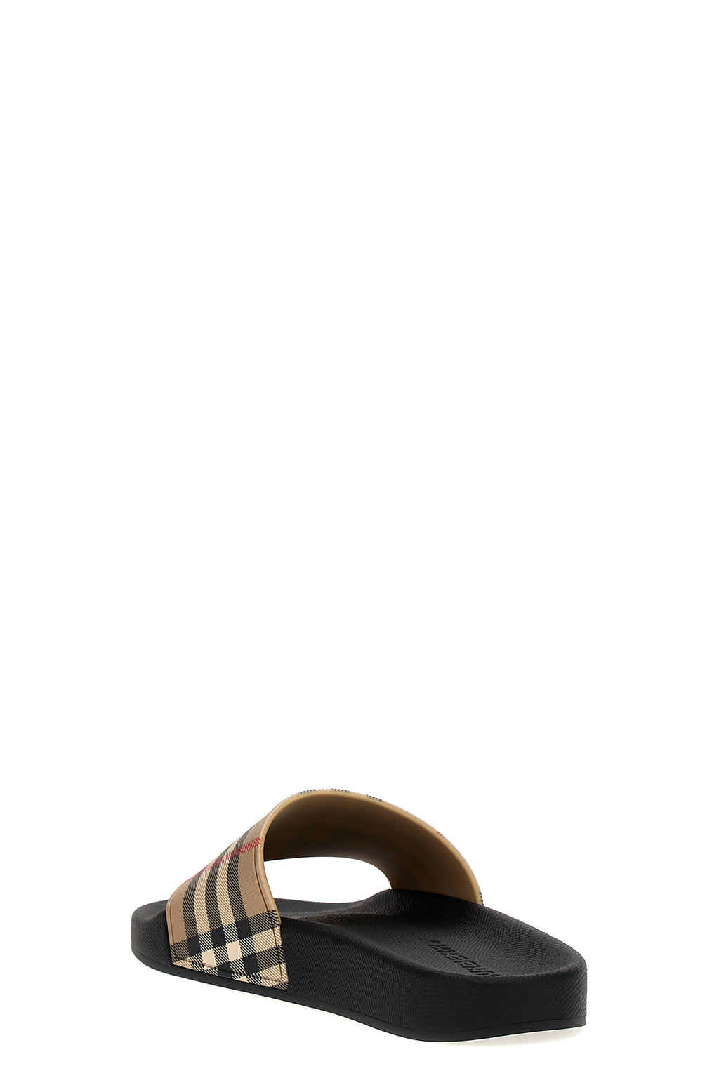 BURBERRY Slide check For Women 100% Polyurethane