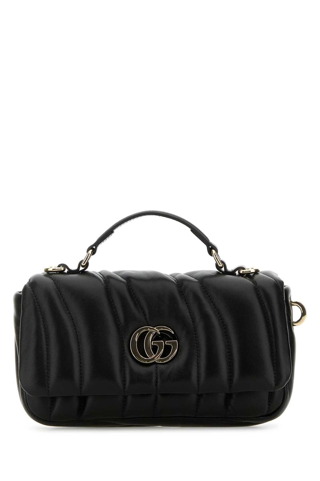 GUCCI HBG GG MILANO NAPPA For Women Exterior: 100% Leather Lining: 100% Leather Finishing: Platinum