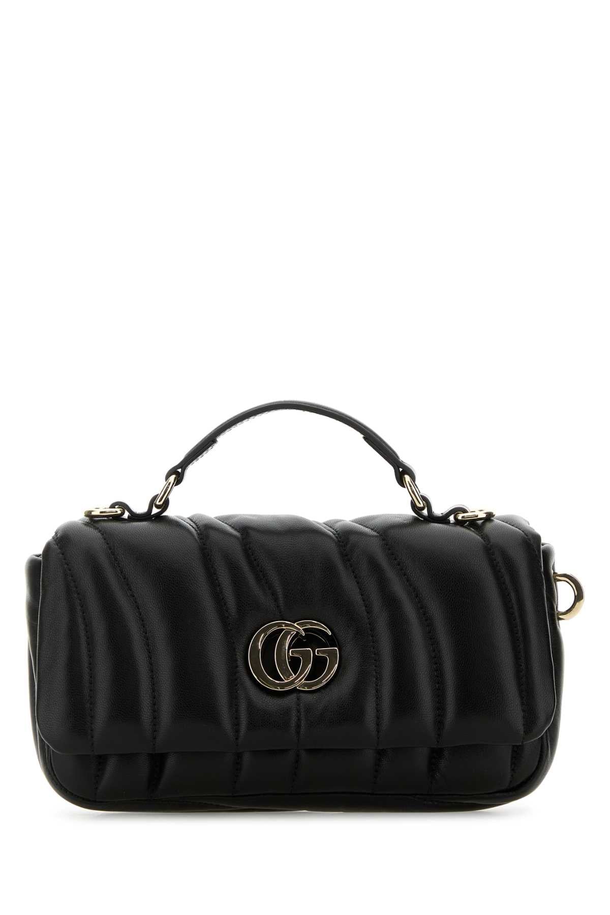 GUCCI HBG GG MILANO NAPPA For Women Exterior: 100% Leather Lining: 100% Leather Finishing: Platinum