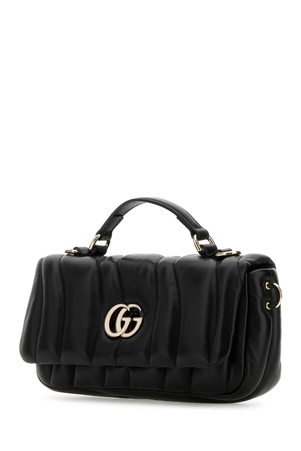 GUCCI HBG GG MILANO NAPPA For Women Exterior: 100% Leather Lining: 100% Leather Finishing: Platinum