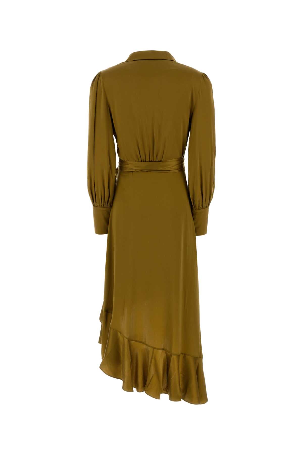 ZIMMERMANN SILK WRAP MIDI DRESS For Women Exterior: 100% Silk