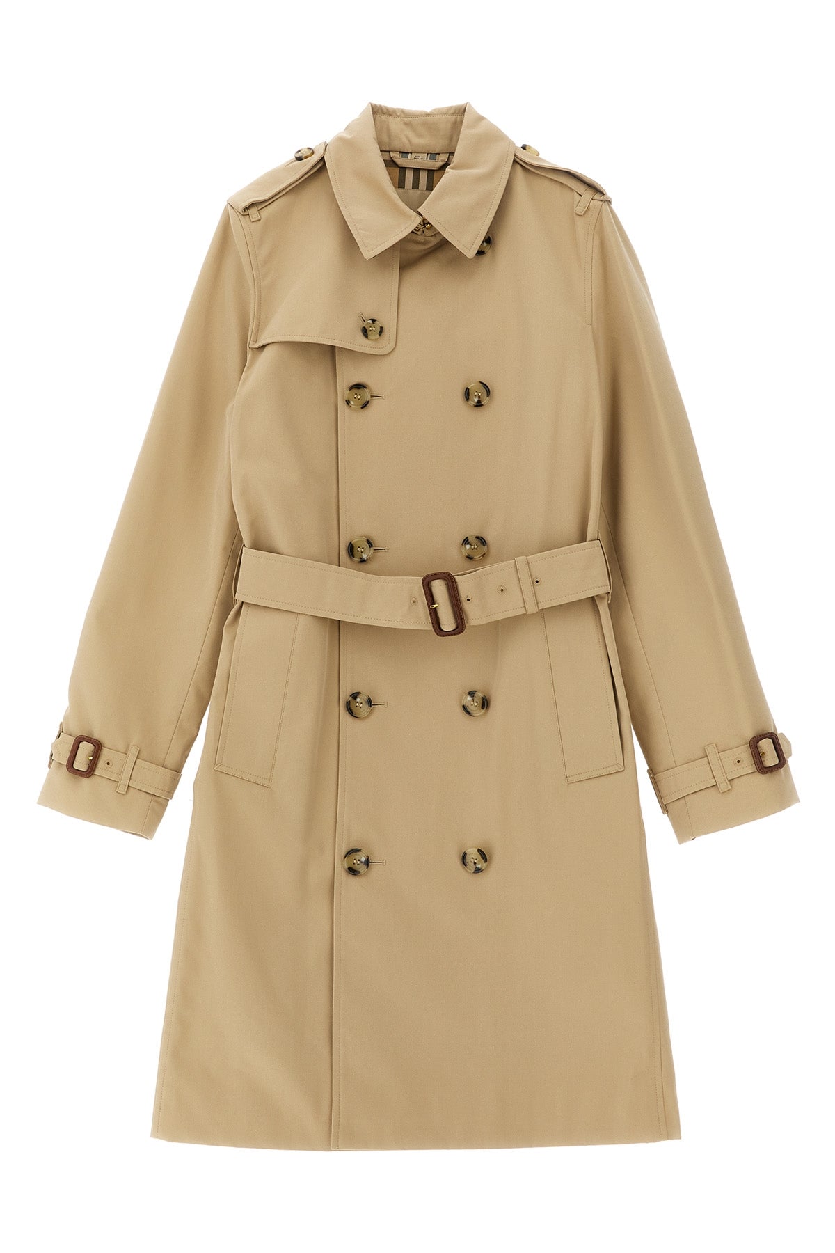 BURBERRY 'Mayfair' trench coat For Baby girl 100% cotton
