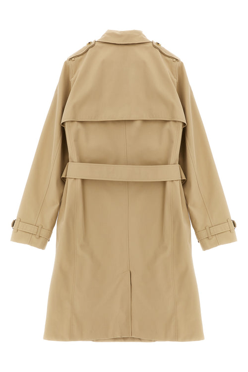 BURBERRY 'Mayfair' trench coat For Baby girl 100% cotton